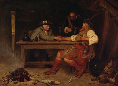 Für Besser oder Schlechter - Rob Roy und der Baillie, 1886 von John Watson Nicol